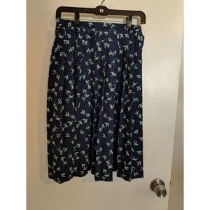 Forever 21 midi pleated skirt